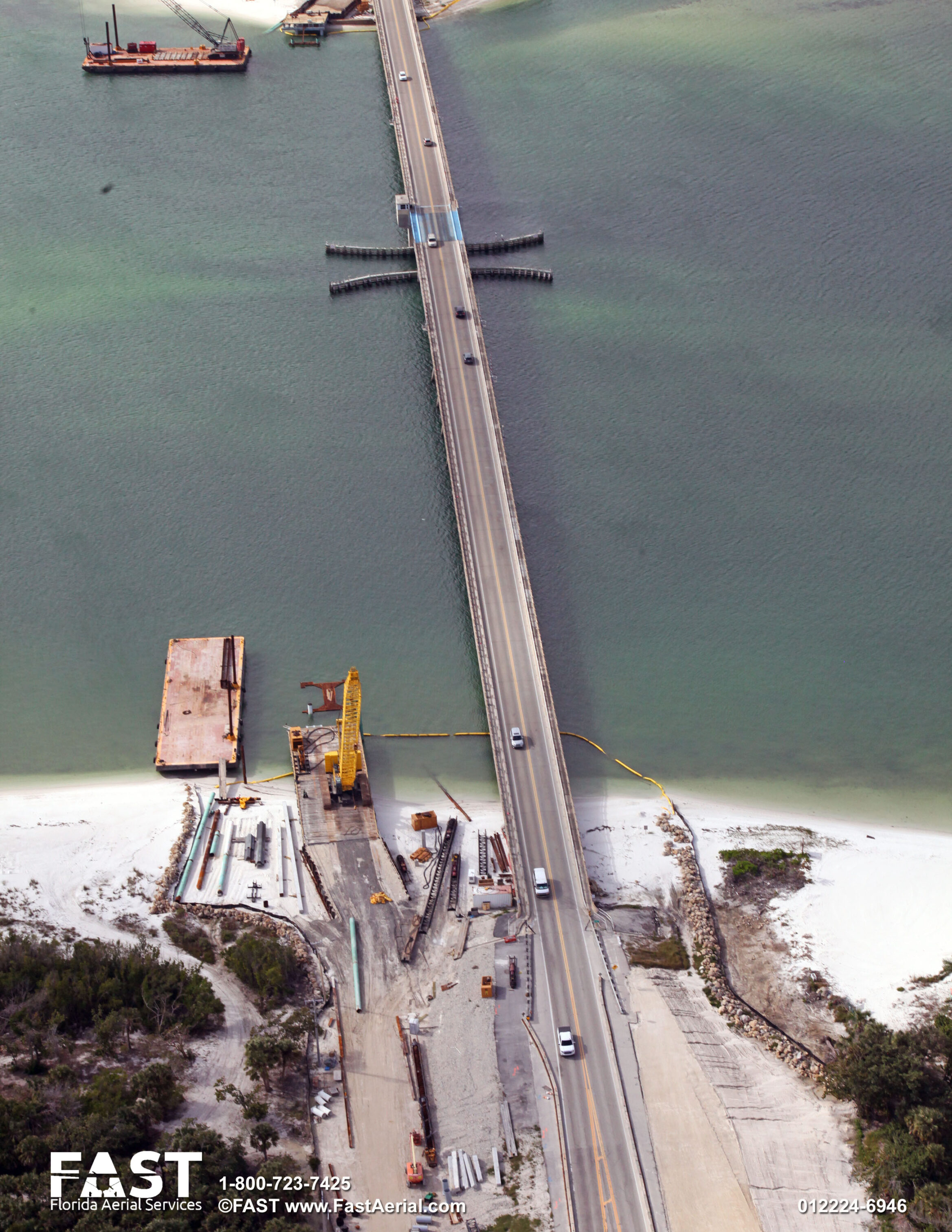 Project progress aerial photo